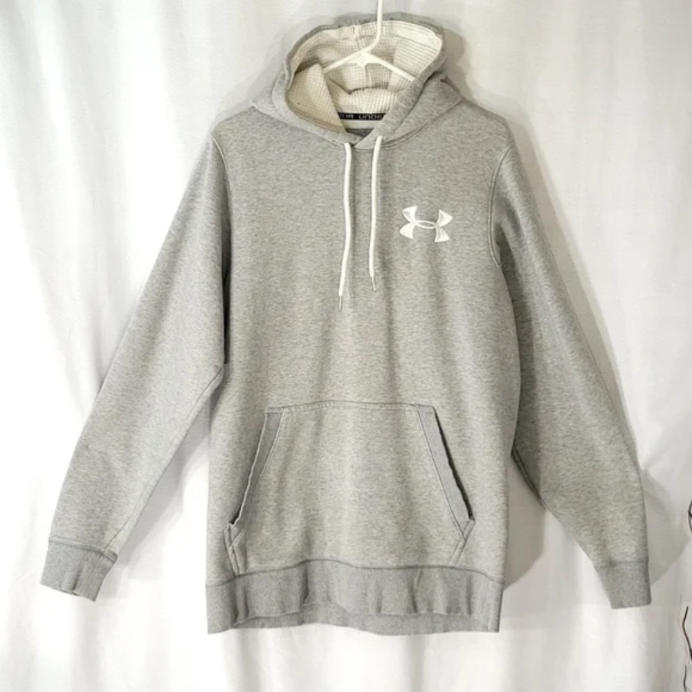 UA Storm Loose Gray Pullover Hoodie
